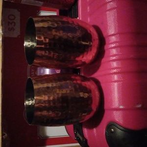 2 Moscow mule cups